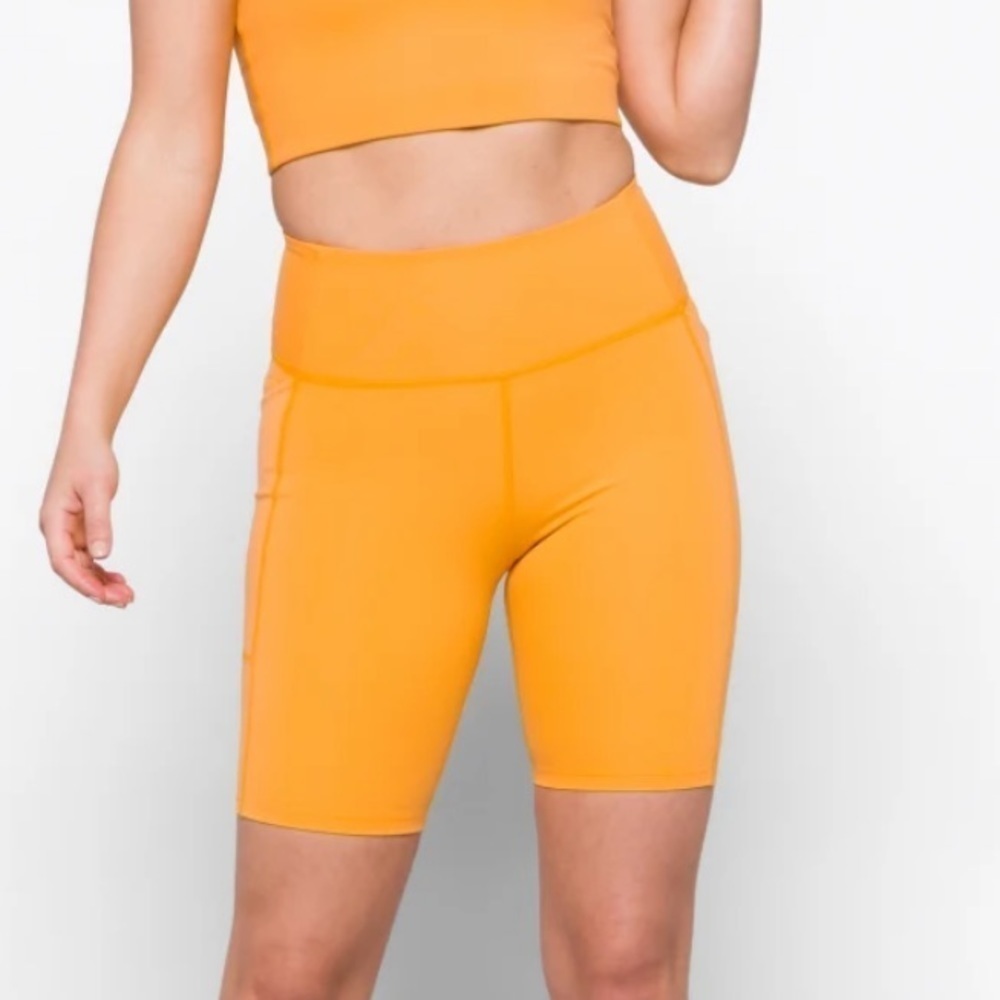 NWT Girlfriend Collective Biker Shorts XS